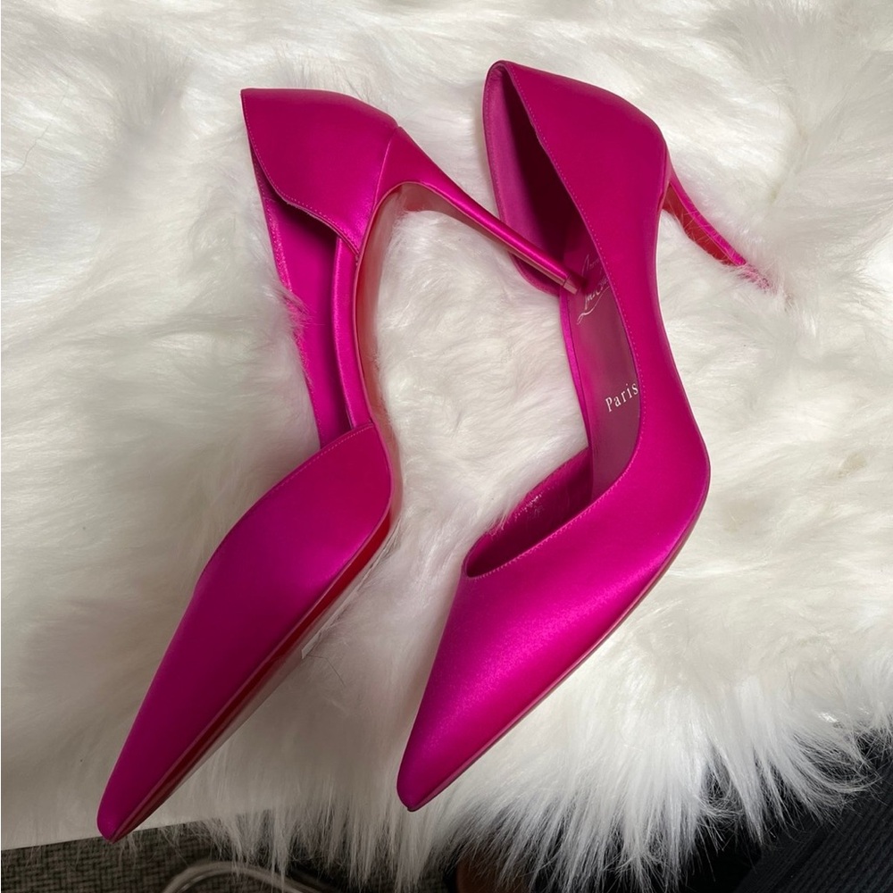 Christian Louboutin Fuchsia Heels - Picture 10 of 11